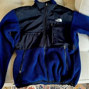 Men’s Small North Face Denali Fleece Jacket in Navy